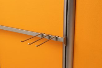 Hook (Crossbar) - 8" 3 Hook (Crossbar) - 8"